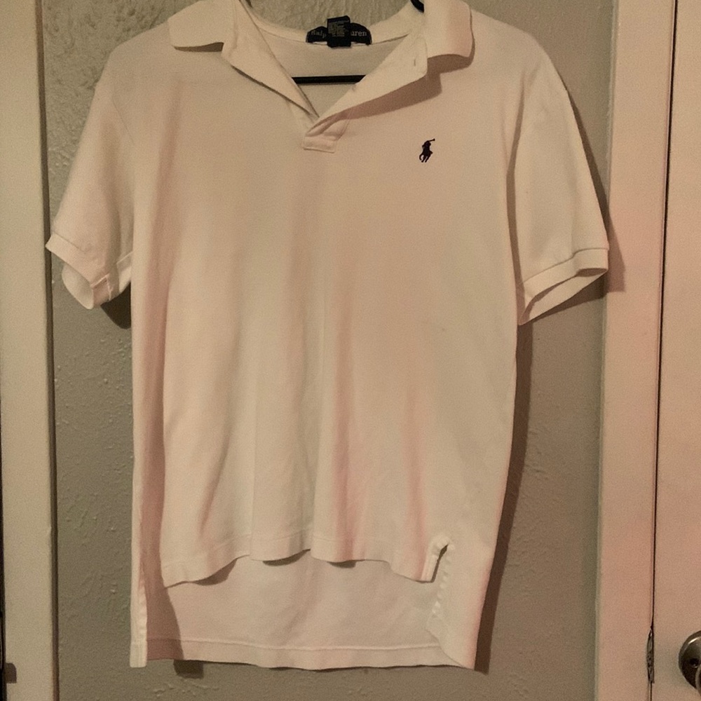 Ralph Lauren/polo collar shirt.